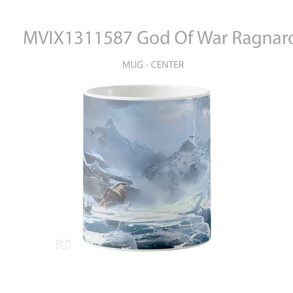 Mug God Of War Ragnarok Landscape Gelas Pemandangan Alam