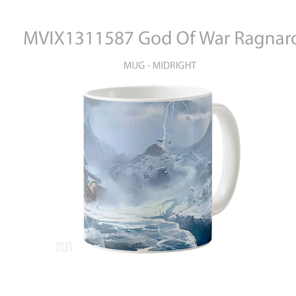 Mug God Of War Ragnarok Landscape Gelas Pemandangan Alam - All-side / Desain