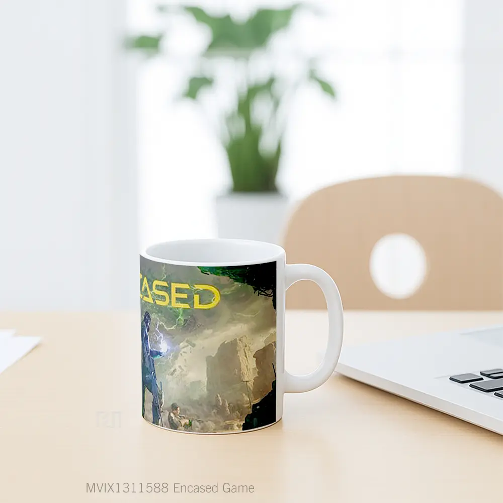 Mug Encased Game Cangkir Gamer - All-side / Desain