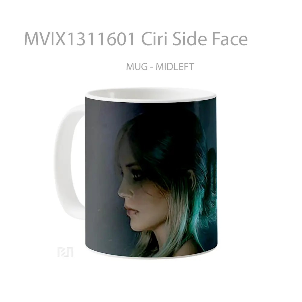 Mug Ciri Side Face Gelas Keramik Unik - All-side / Desain