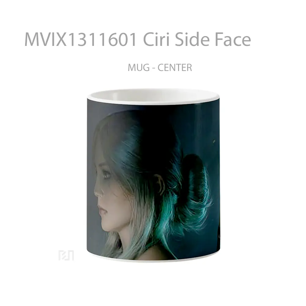 Mug Ciri Side Face Gelas Keramik Unik