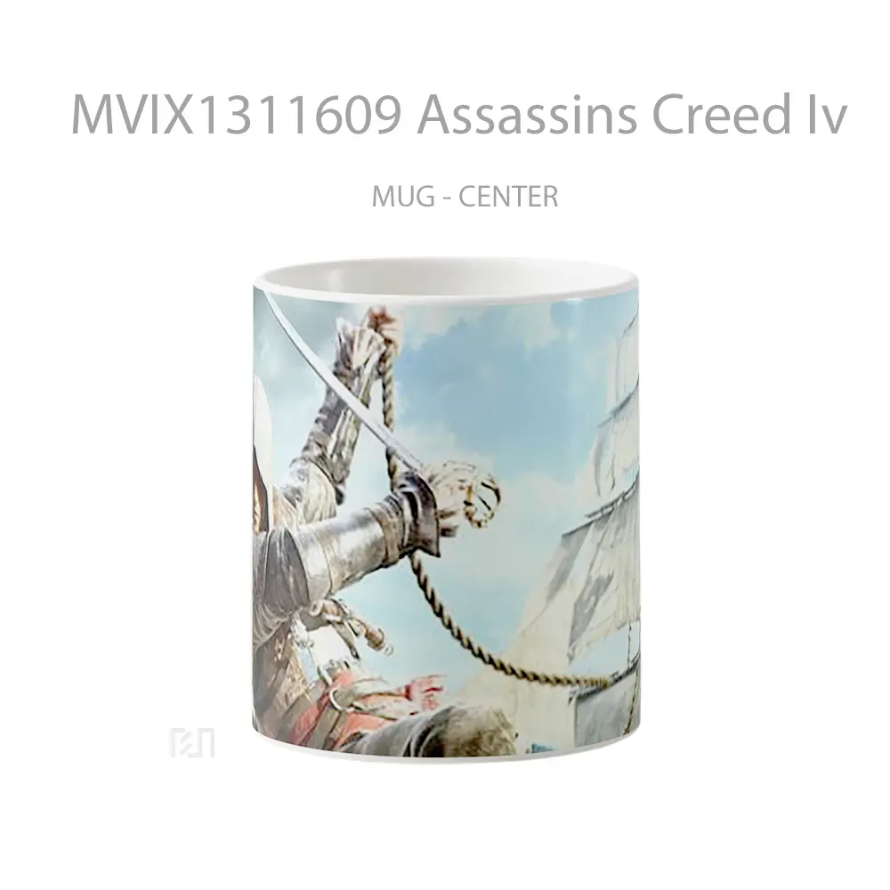 Mug Assassins Creed Iv Cangkir Gamer