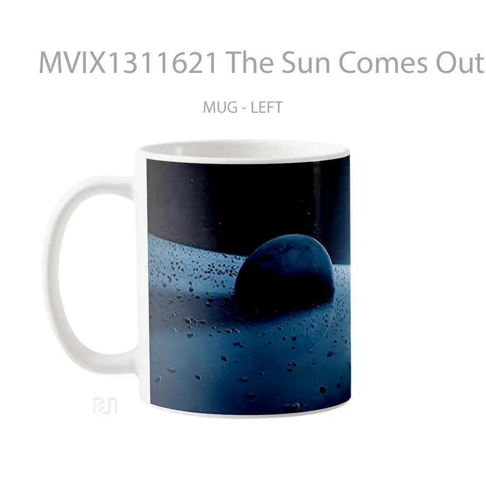 Mug The Sun Comes Out Gelas Keramik Unik - All-side / Desain