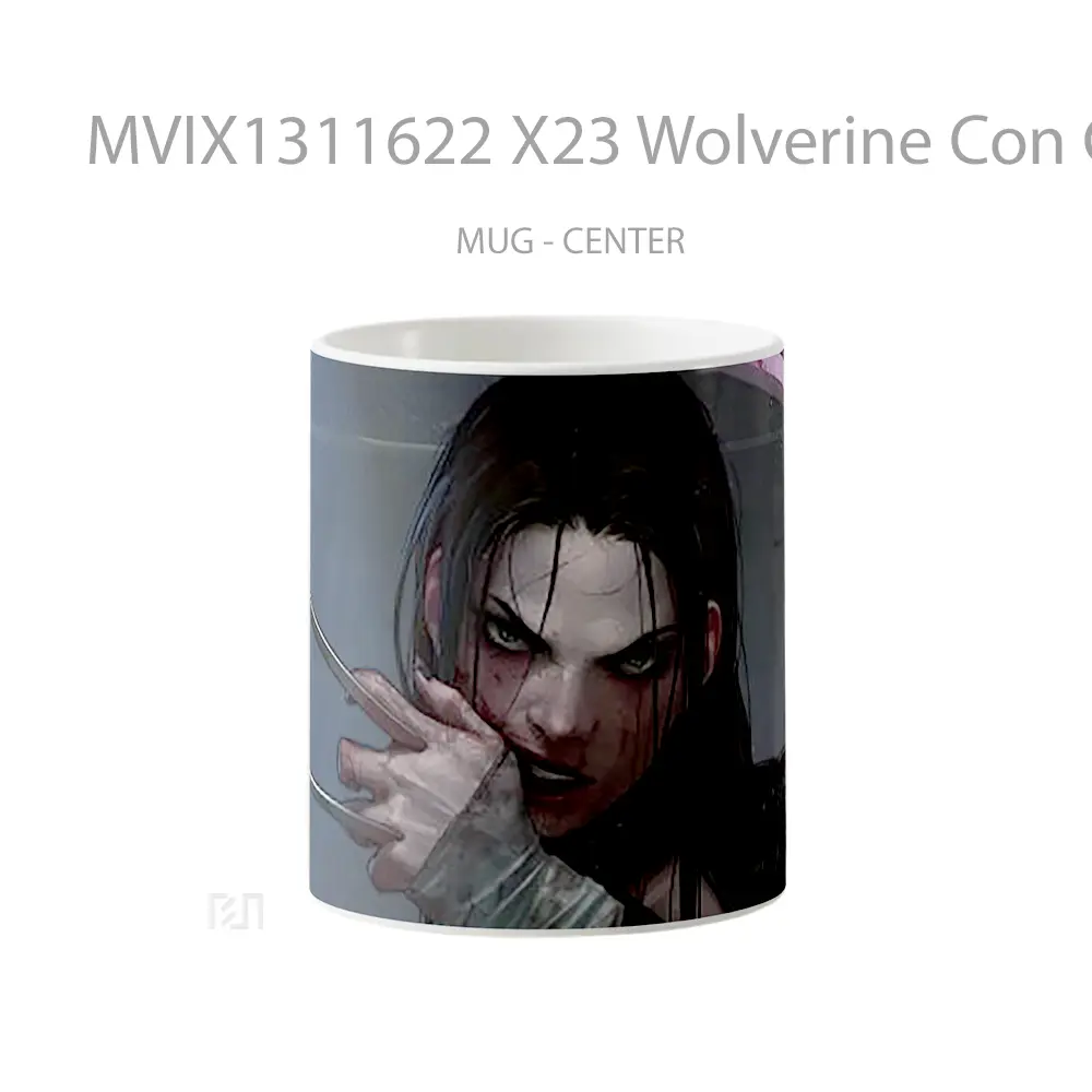 Mug X23 Wolverine Con Garras Gelas Superhero