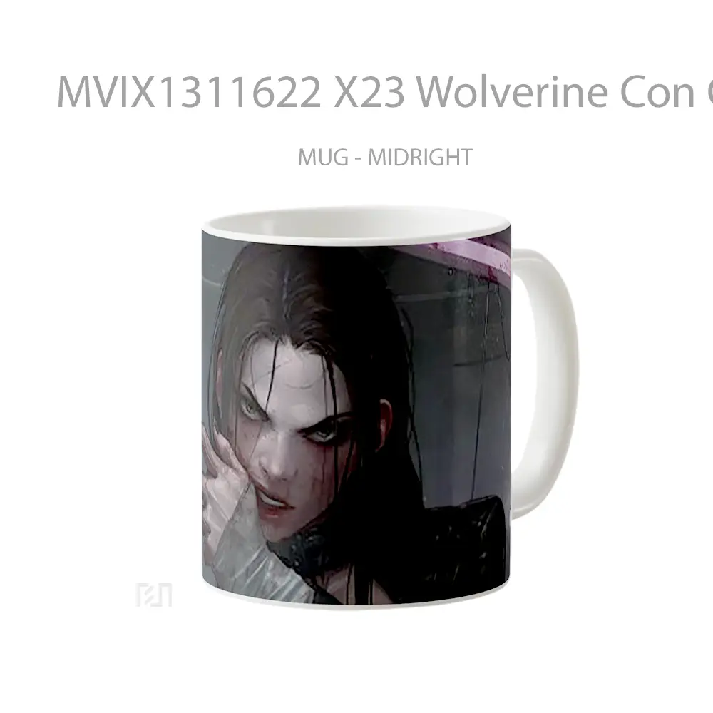 Mug X23 Wolverine Con Garras Gelas Superhero - All-side / Desain
