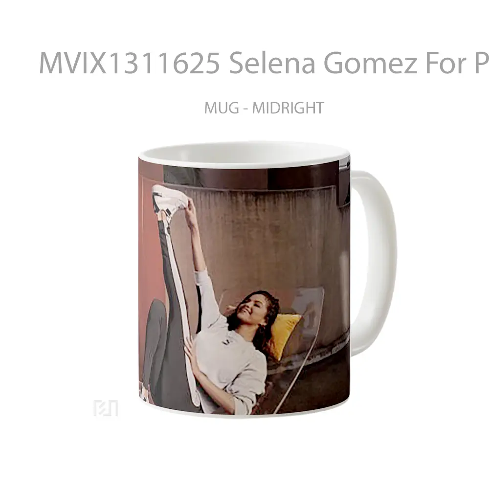Mug Selena Gomez For Puma Cali Sport Gelas Selebriti - All-side / Desain