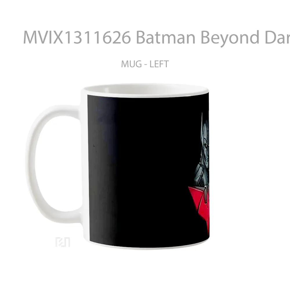 Mug Batman Beyond Dark Minimal Gelas Superhero - All-side / Desain