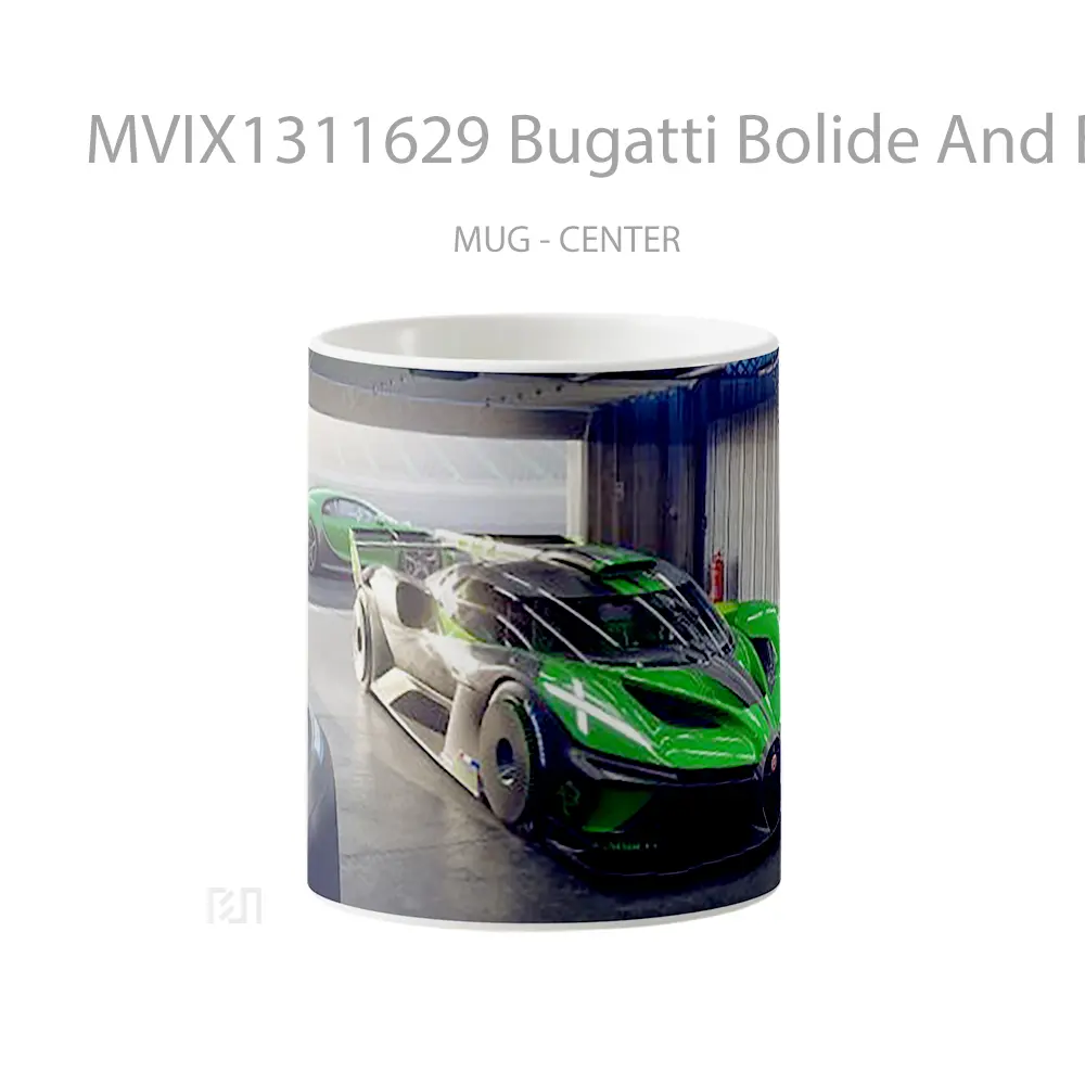 Mug Bugatti Bolide And Bugatti Chiron Cangkir Mobil