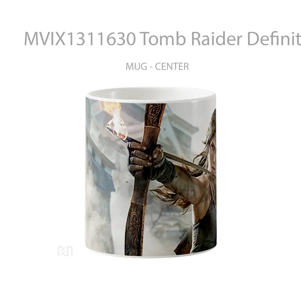 Mug Tomb Raider Definitive Edition Gelas Keramik Unik