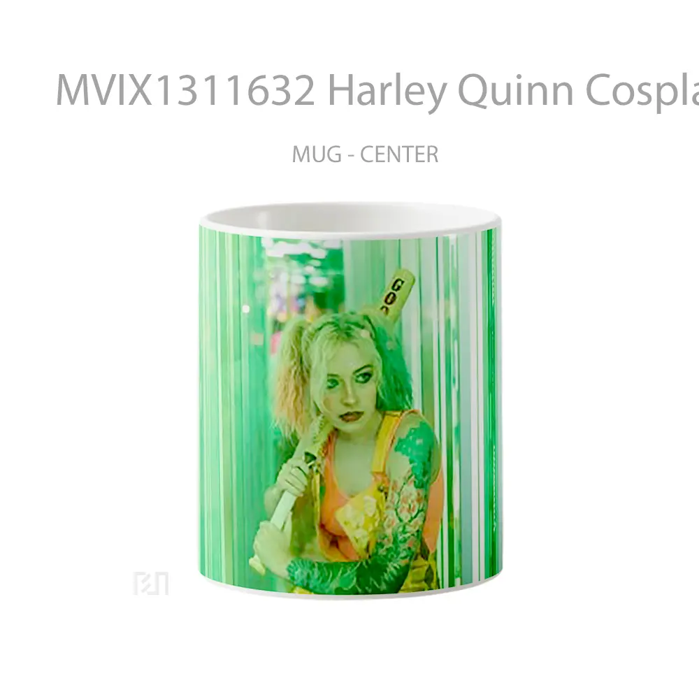 Mug Harley Quinn Cosplay Girl Gelas Keramik Unik