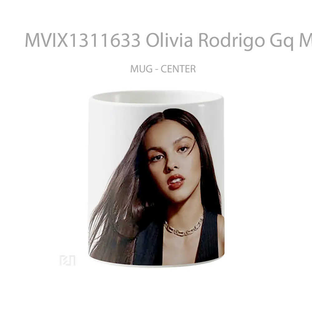 Mug Olivia Rodrigo Gq Magazine Gelas Selebriti