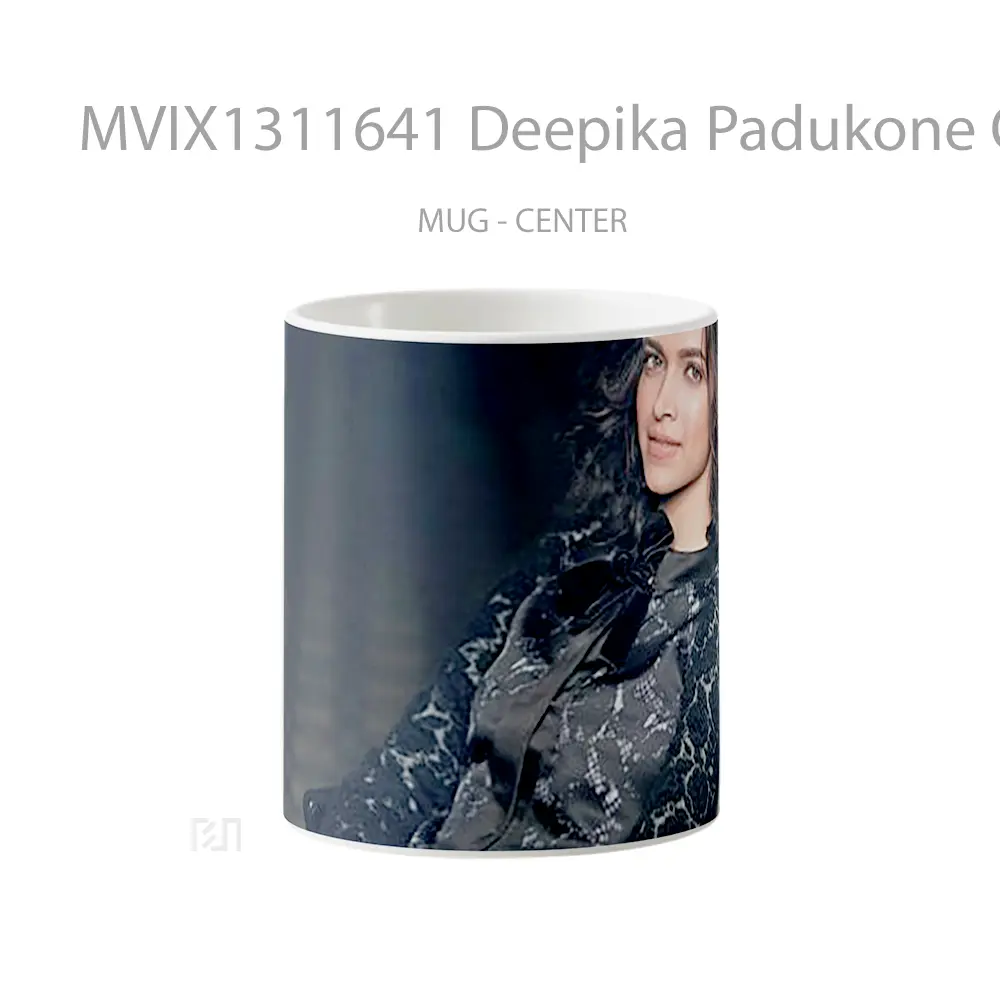 Mug Deepika Padukone On A Chair Gelas Keramik Unik