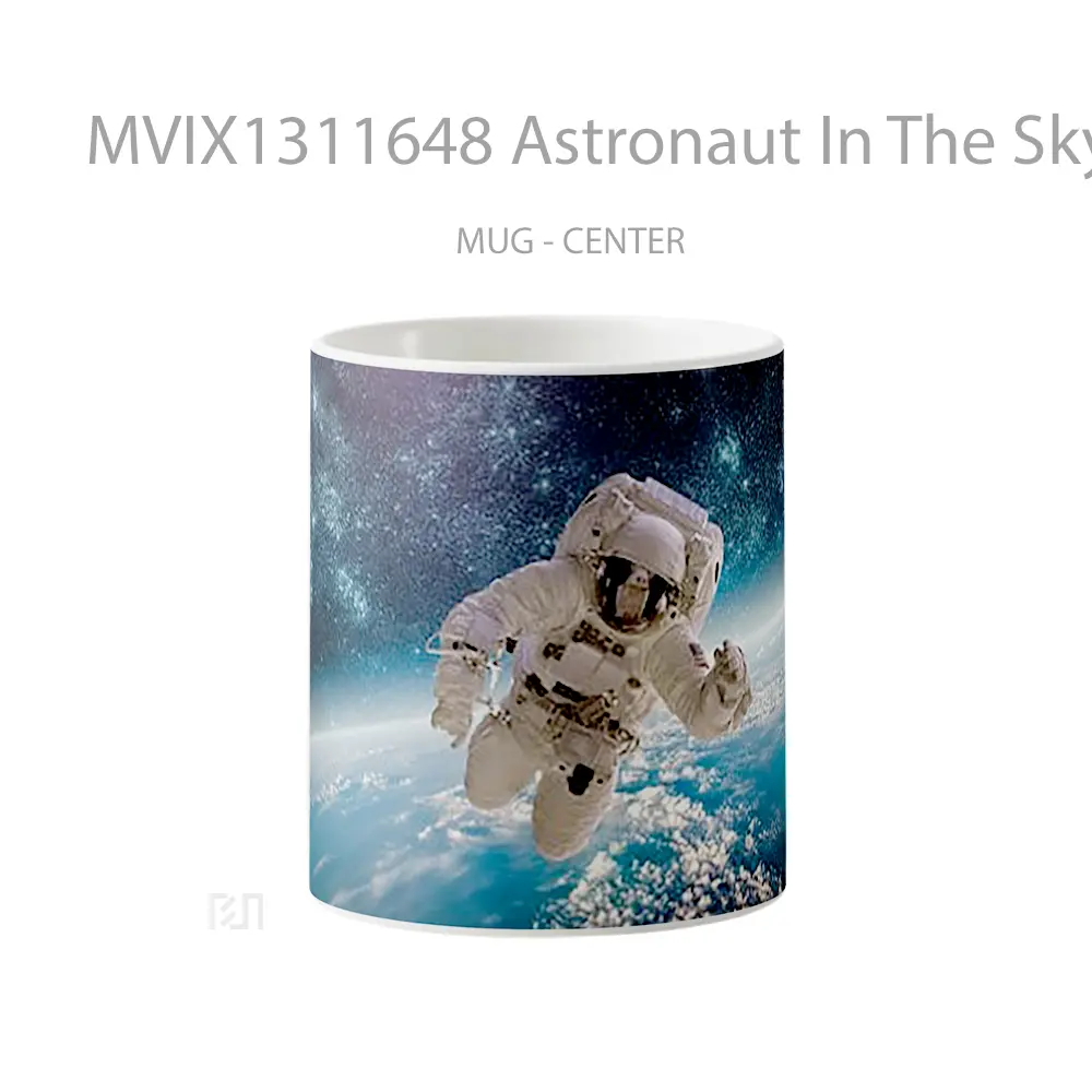 Mug Astronaut In The Sky Gelas Pemandangan Alam