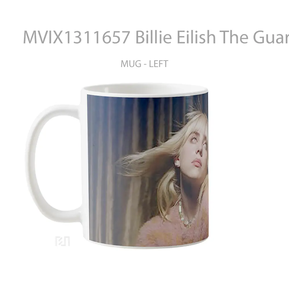 Mug Billie Eilish The Guardian Weekend Magazine 2021 Gelas Selebriti - All-side / Desain