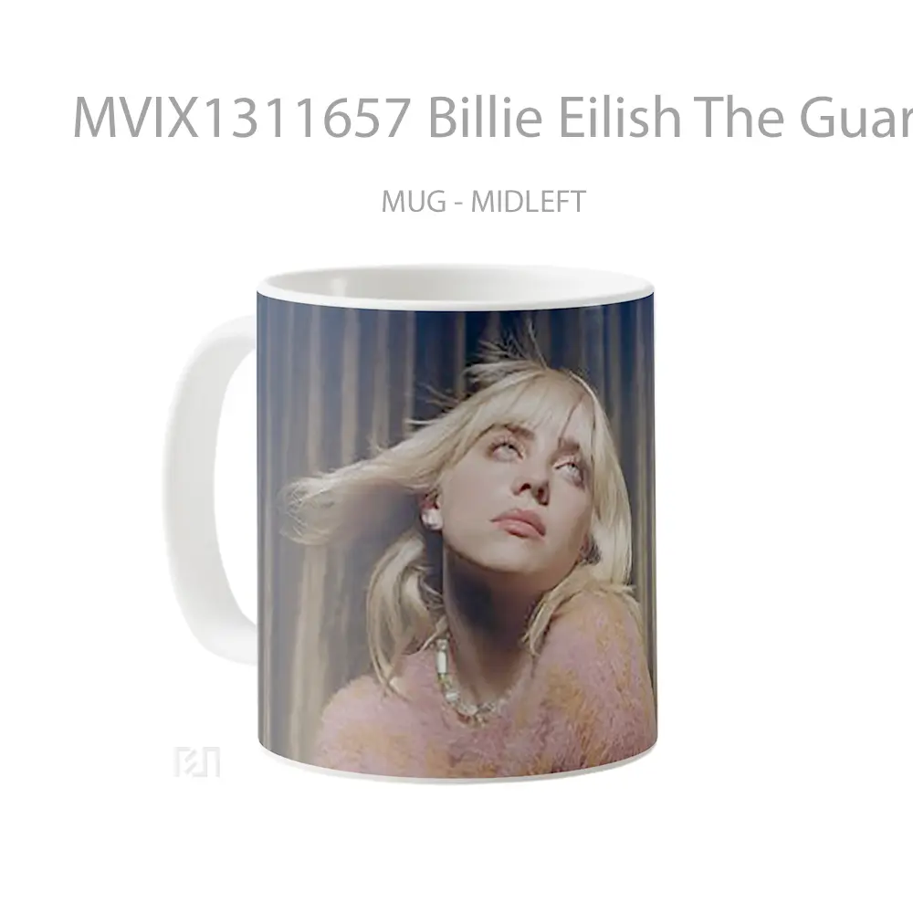 Mug Billie Eilish The Guardian Weekend Magazine 2021 Gelas Selebriti - All-side / Desain