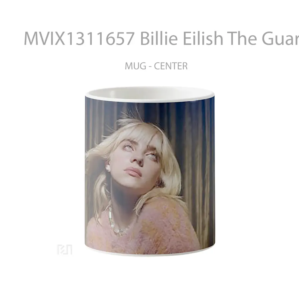 Mug Billie Eilish The Guardian Weekend Magazine 2021 Gelas Selebriti