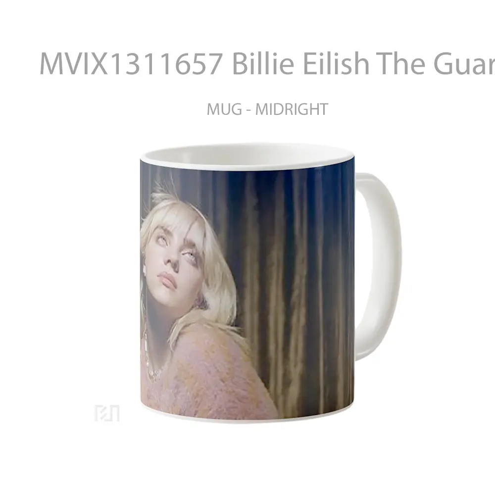 Mug Billie Eilish The Guardian Weekend Magazine 2021 Gelas Selebriti - All-side / Desain