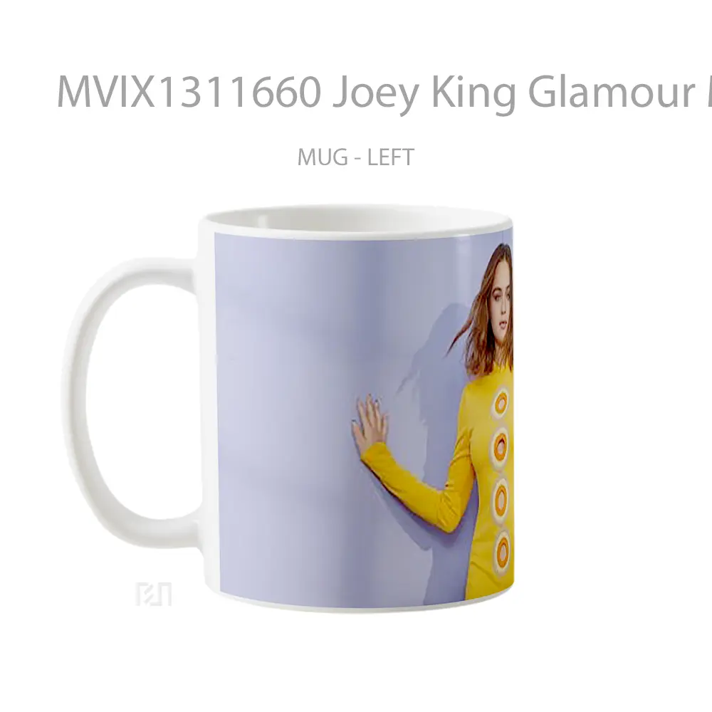 Mug Joey King Glamour Mexico Gelas Keramik Unik - All-side / Desain