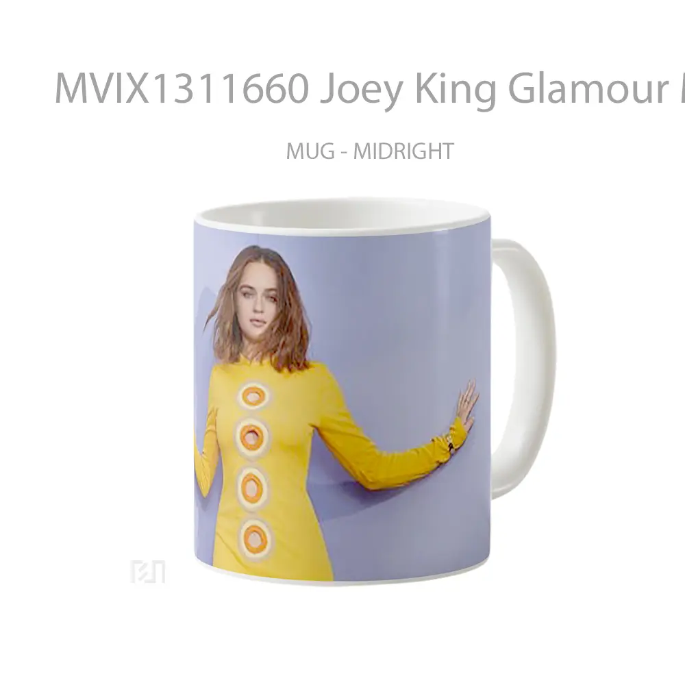 Mug Joey King Glamour Mexico Gelas Keramik Unik - All-side / Desain
