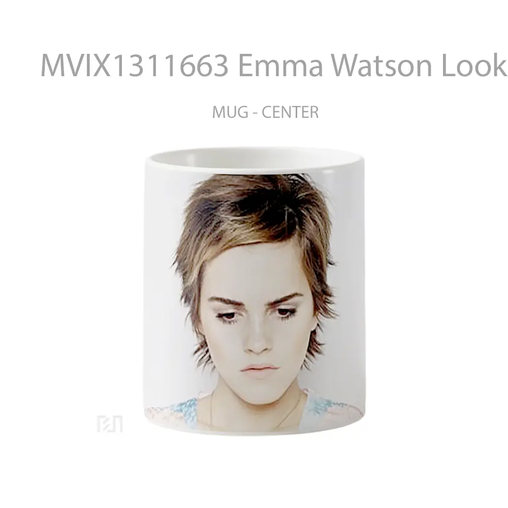 Mug Emma Watson Looking Down Gelas Selebriti