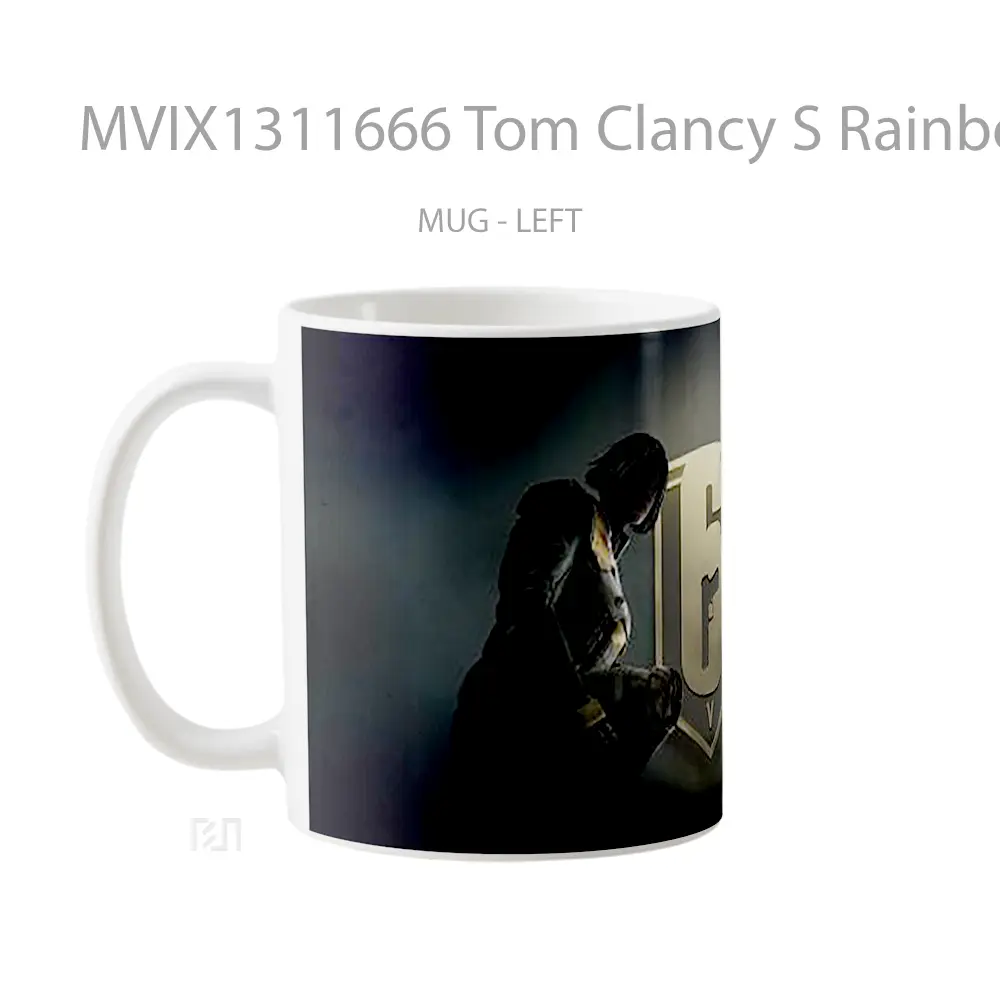 Mug Tom Clancy S Rainbow Six Siege Year 5 Gelas Keramik Unik - All-side / Desain