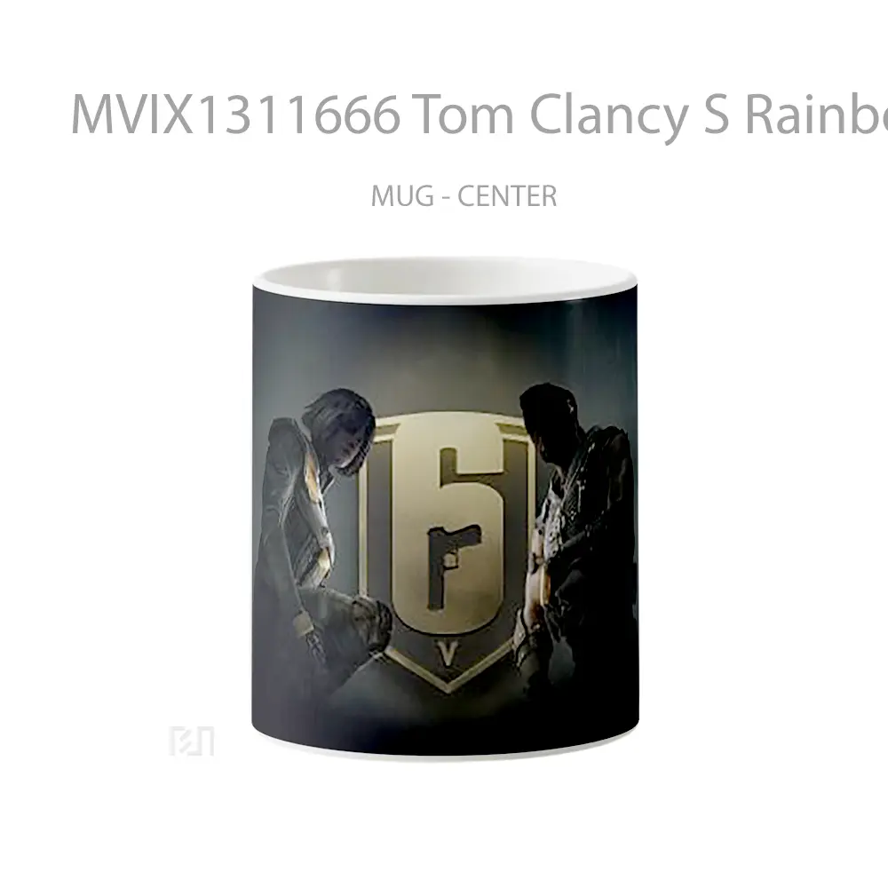 Mug Tom Clancy S Rainbow Six Siege Year 5 Gelas Keramik Unik