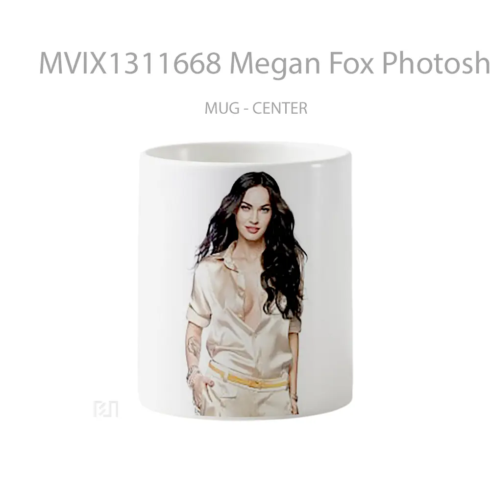 Mug Megan Fox Photoshoot Gelas Selebriti