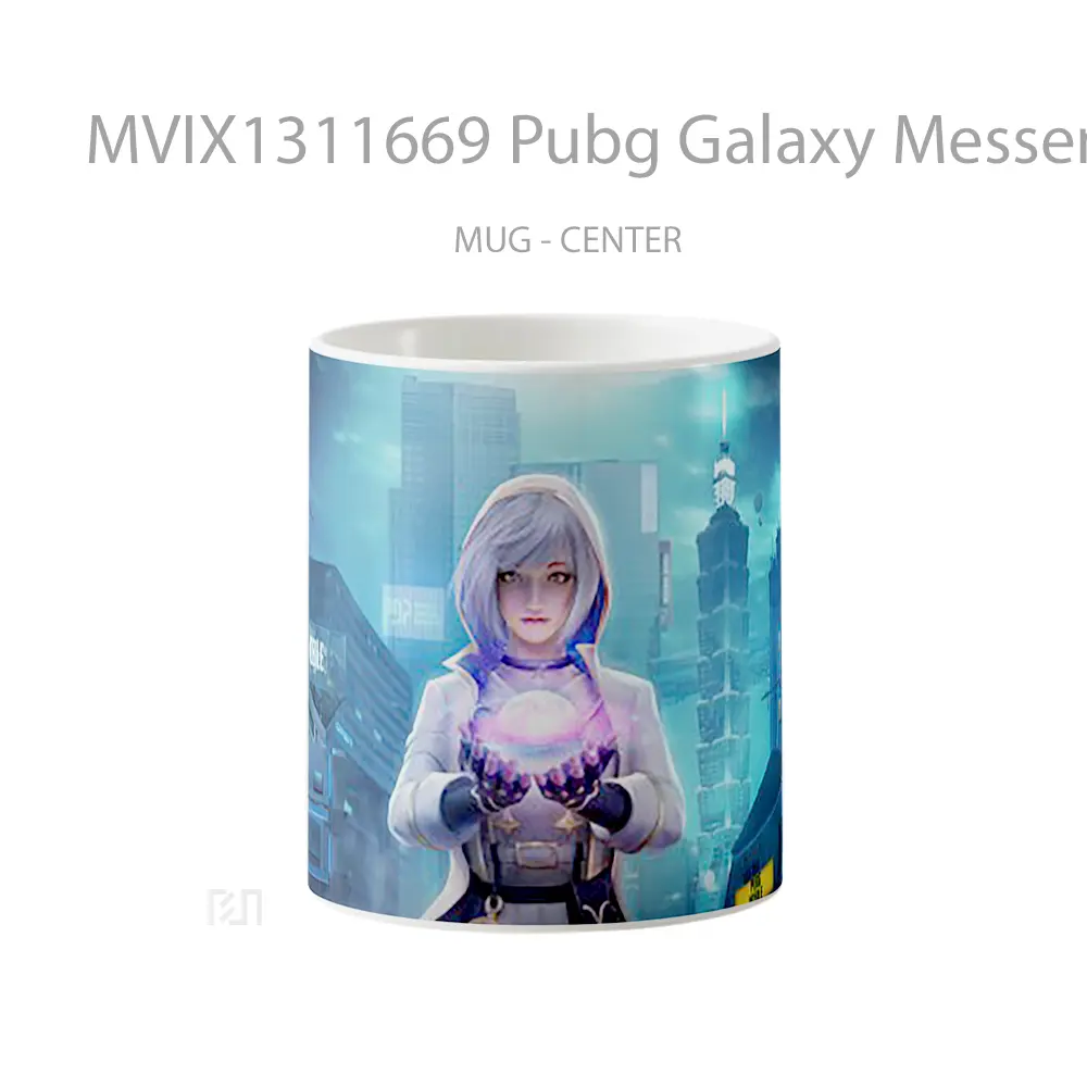 Mug Pubg Galaxy Messenger Cangkir Gamer