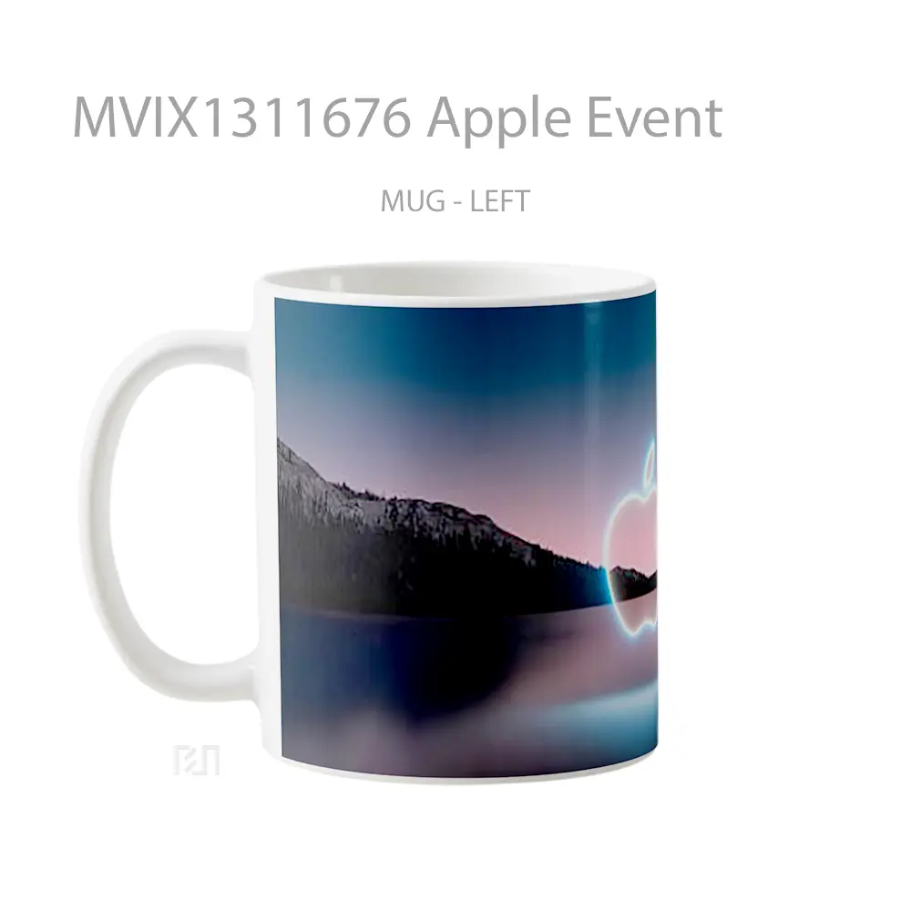 Mug Apple Event Gelas Keramik Unik - All-side / Desain