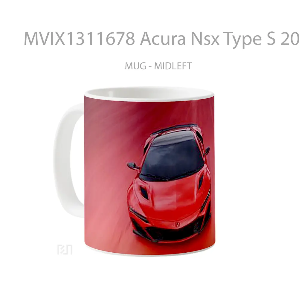 Mug Acura Nsx Type S 2022 Gelas Keramik Unik - All-side / Desain
