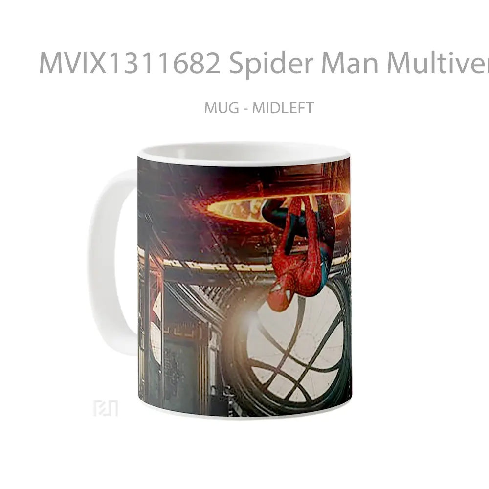 Mug Spider Man Multiverse Gelas Superhero - All-side / Desain