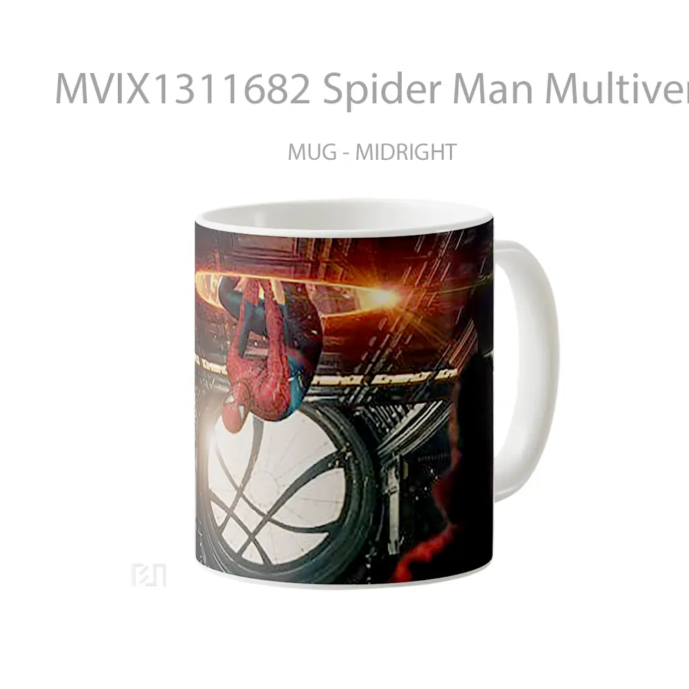 Mug Spider Man Multiverse Gelas Superhero - All-side / Desain