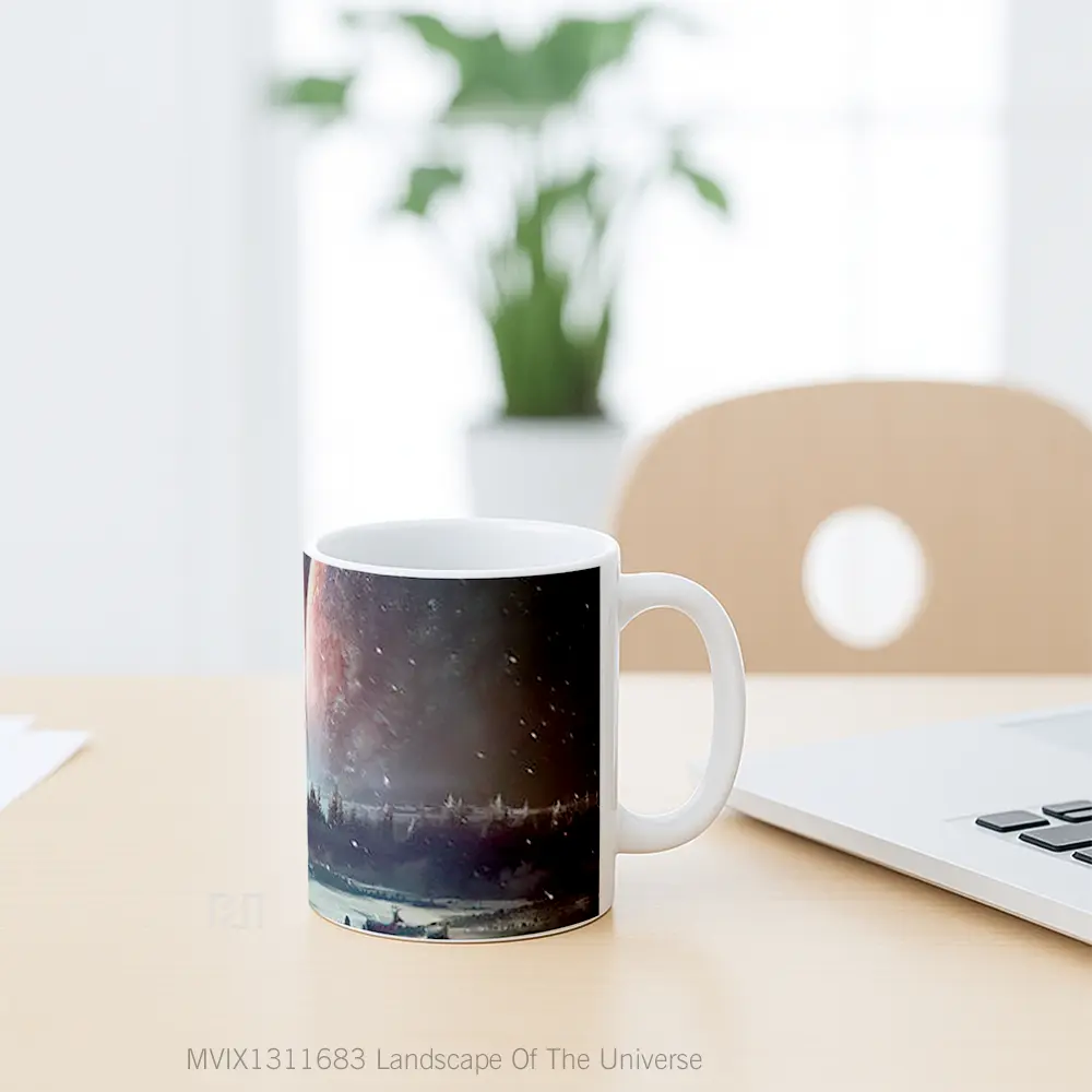 Mug Landscape Of The Universe Gelas Pemandangan Alam - All-side / Desain