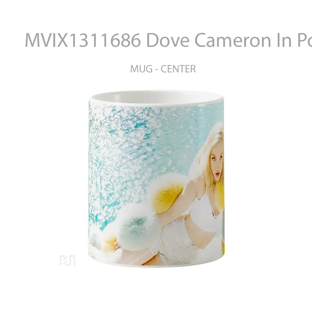 Mug Dove Cameron In Pool Gelas Keramik Unik