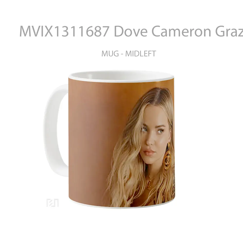 Mug Dove Cameron Grazia 2021 Gelas Keramik Unik - All-side / Desain