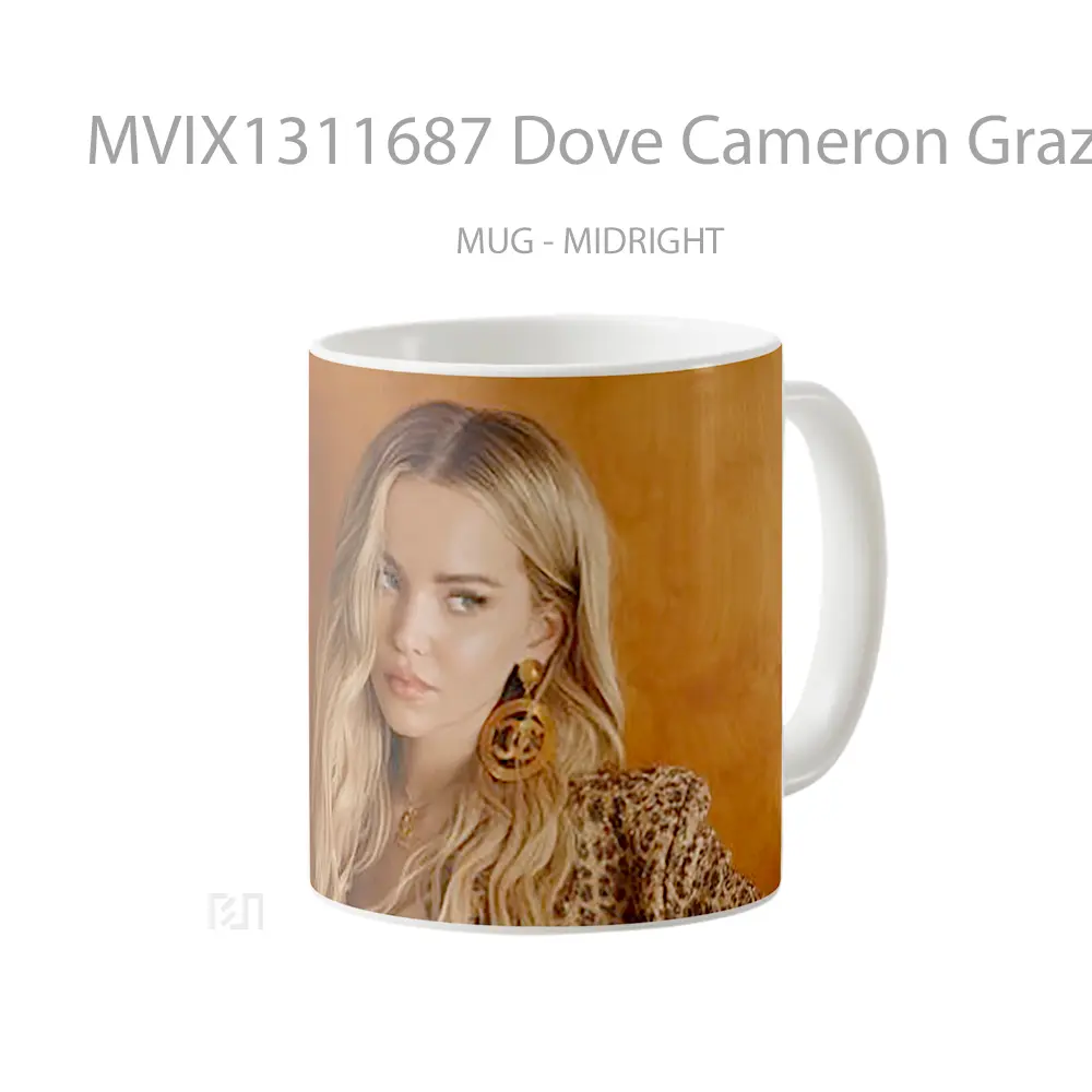 Mug Dove Cameron Grazia 2021 Gelas Keramik Unik - All-side / Desain