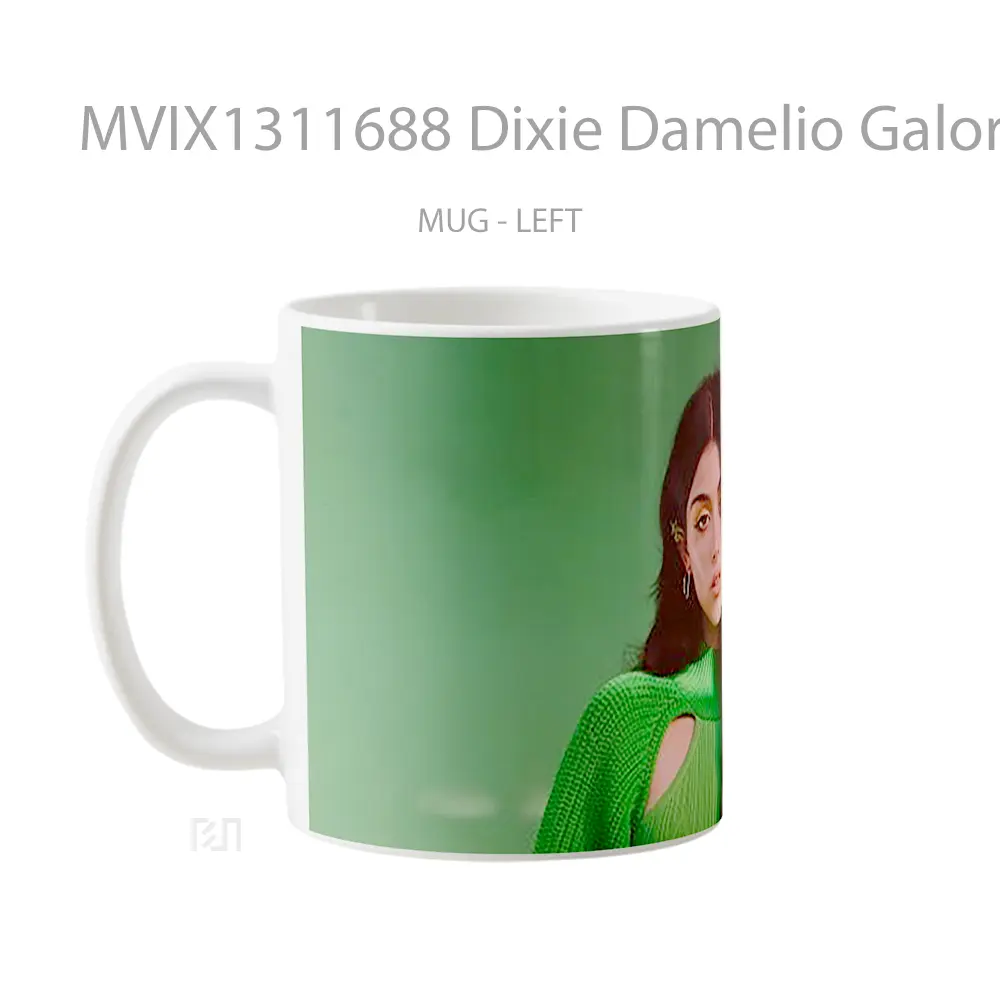 Mug Dixie Damelio Galore Magazine Gelas Keramik Unik - All-side / Desain