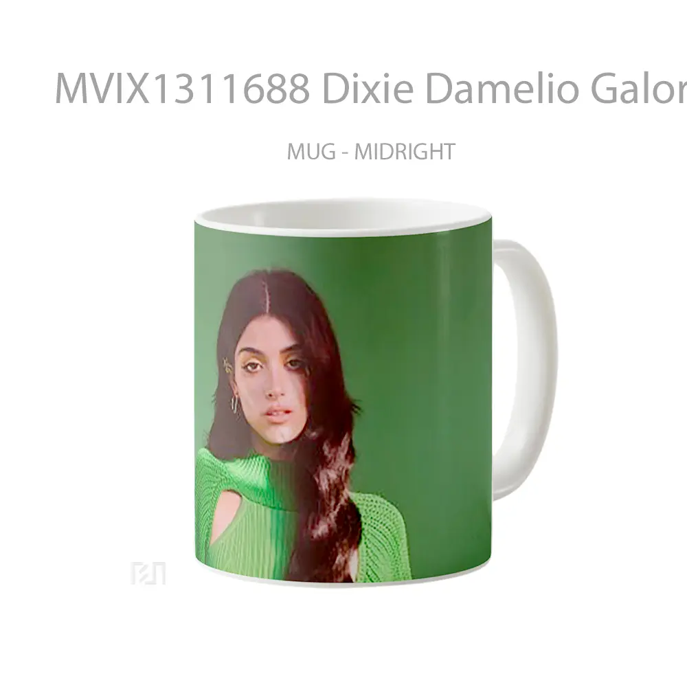 Mug Dixie Damelio Galore Magazine Gelas Keramik Unik - All-side / Desain