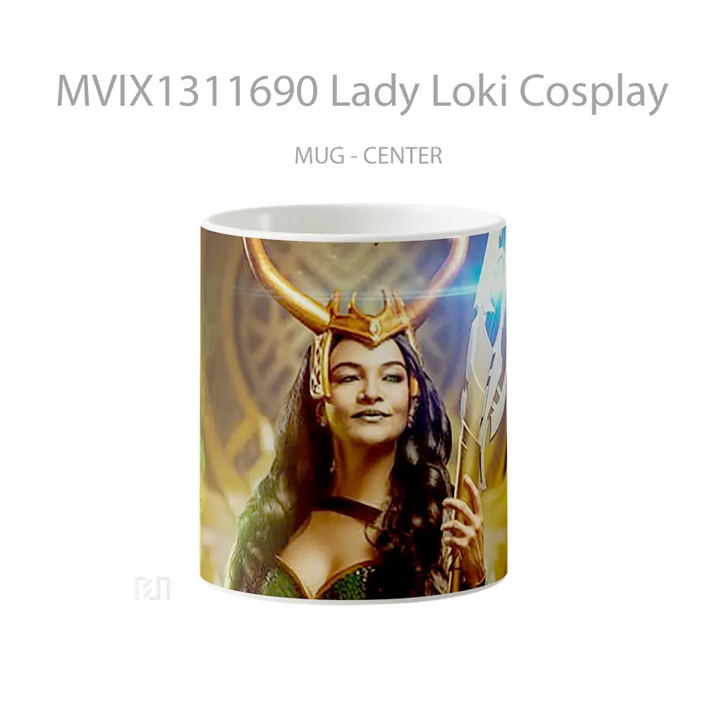 Mug Lady Loki Cosplay Gelas Superhero