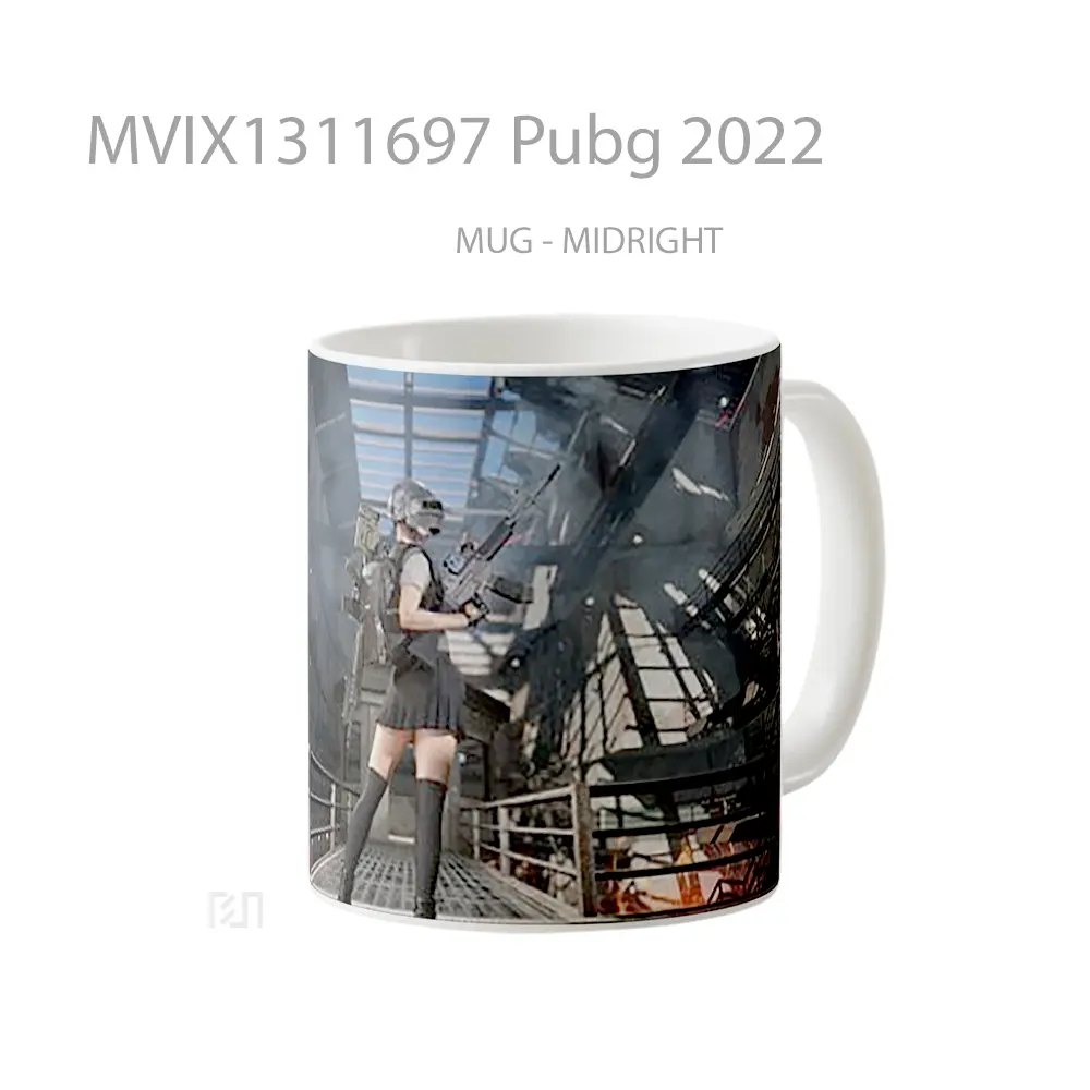 Mug Pubg 2022 Cangkir Gamer - All-side / Desain