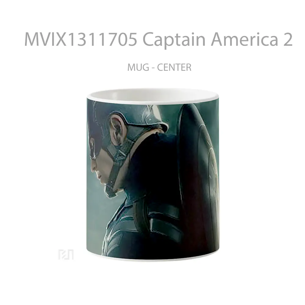 Mug Captain America 2 Gelas Superhero