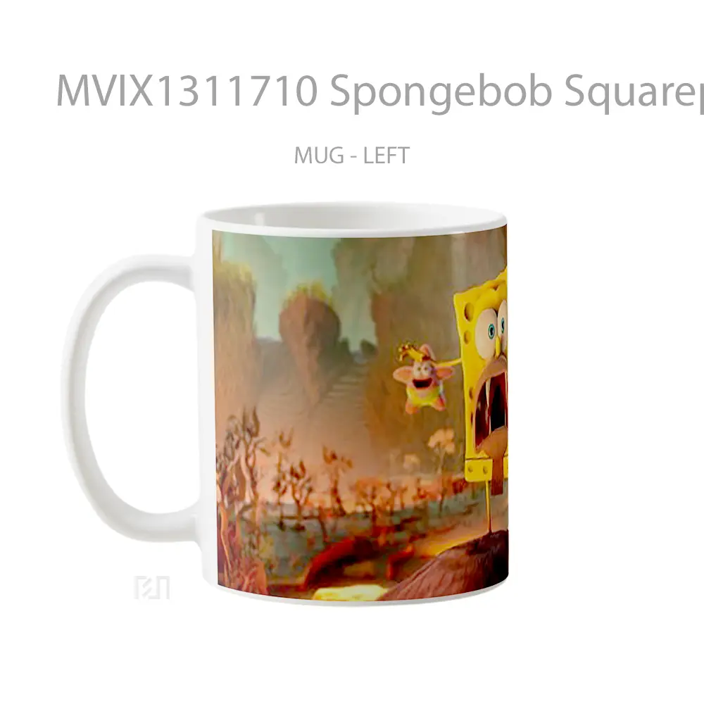Mug Spongebob Squarepants And Patrick The Cosmic Shake Gelas Astronomi - All-side / Desain