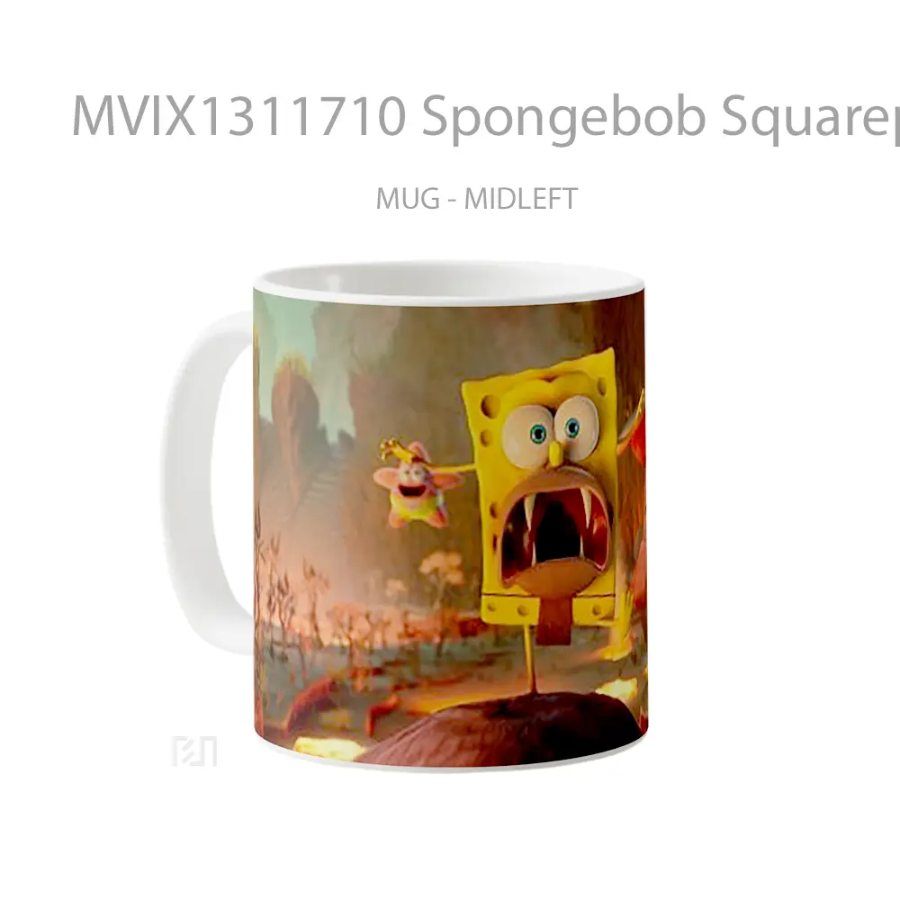 Mug Spongebob Squarepants And Patrick The Cosmic Shake Gelas Astronomi - All-side / Desain