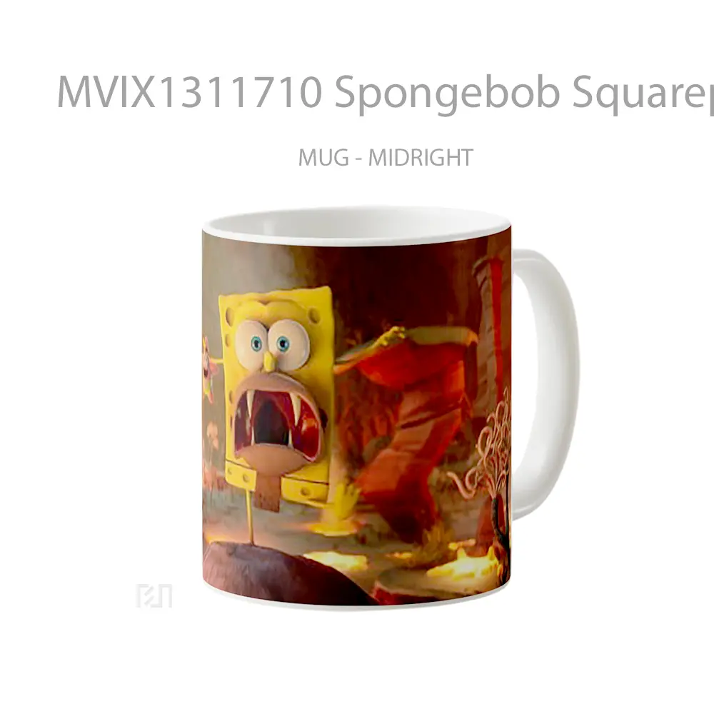 Mug Spongebob Squarepants And Patrick The Cosmic Shake Gelas Astronomi - All-side / Desain