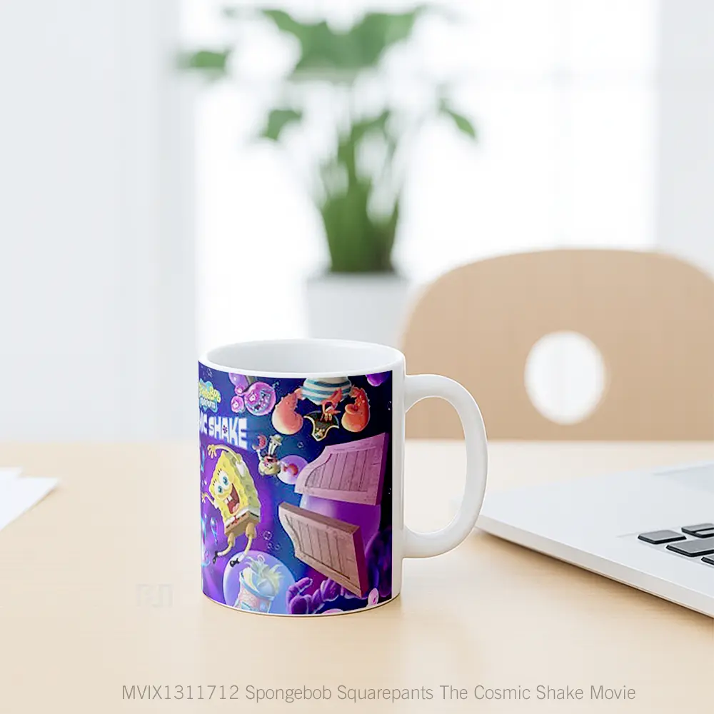 Mug Spongebob Squarepants The Cosmic Shake Movie Gelas Astronomi - All-side / Desain