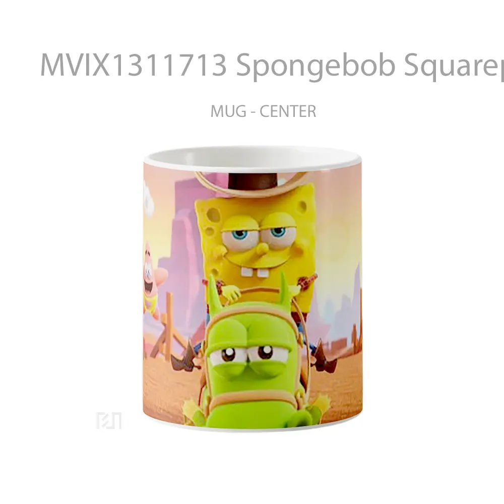 Mug Spongebob Squarepants The Cosmic Shake Characters Gelas Astronomi