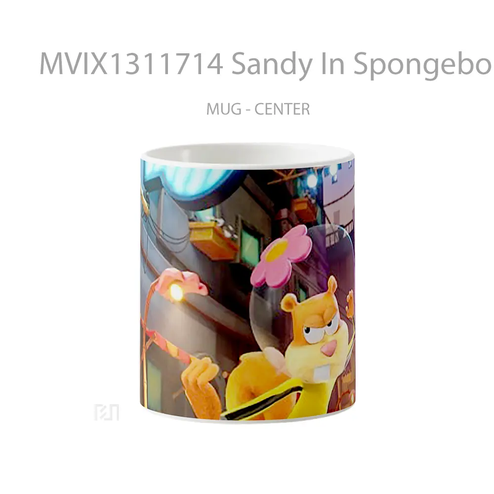 Mug Sandy In Spongebob Squarepants The Cosmic Shake Gelas Astronomi