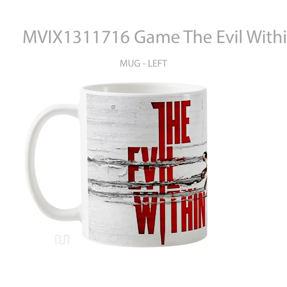 Mug Game The Evil Within 2014 Cangkir Gamer - All-side / Desain