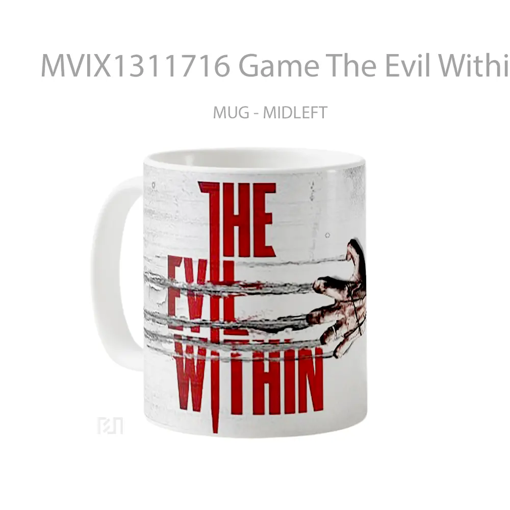 Mug Game The Evil Within 2014 Cangkir Gamer - All-side / Desain