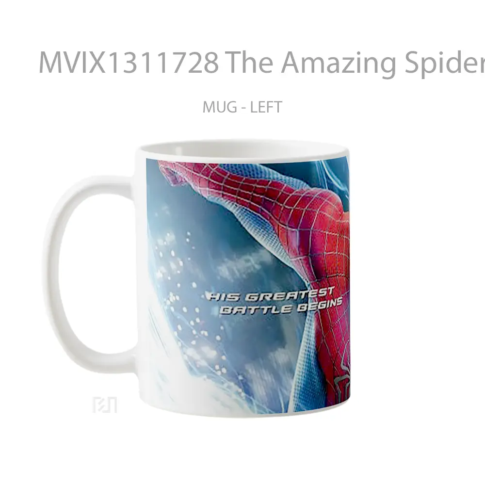Mug The Amazing Spiderman Gelas Superhero - All-side / Desain